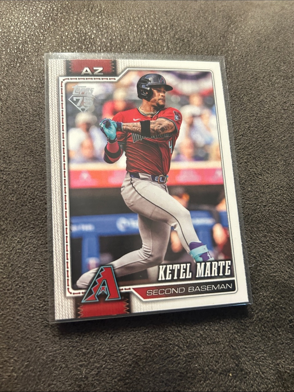 Topps Ketel Marte Baseball Card - Arizona Diamondbacks